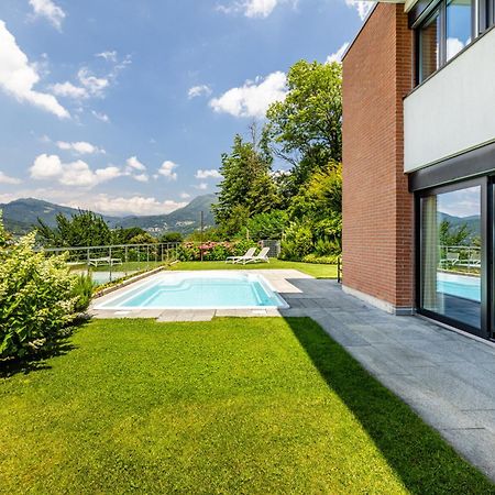 Villa Girandola With Private, Heated Pool Lugano Exterior foto
