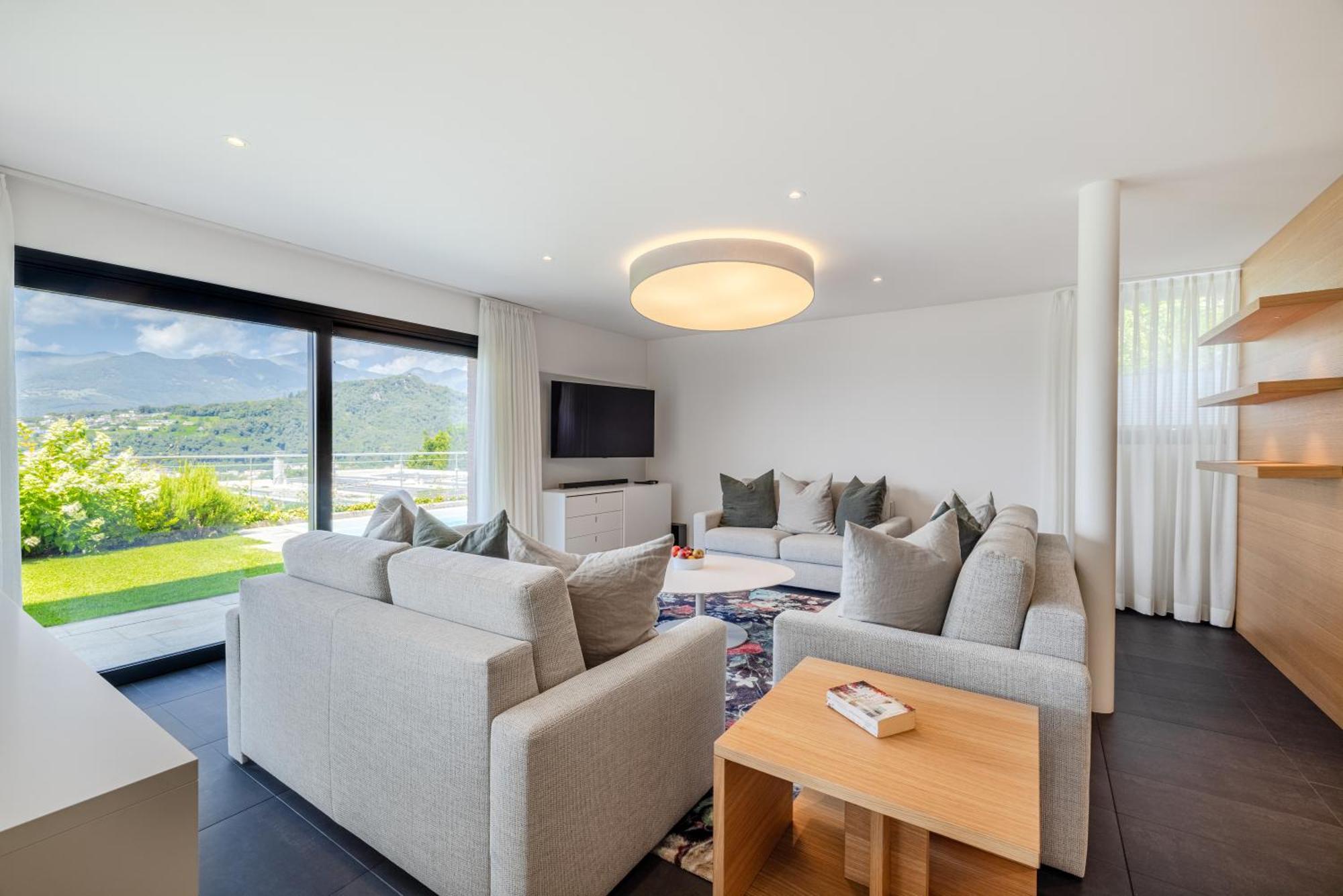 Villa Girandola With Private, Heated Pool Lugano Exterior foto