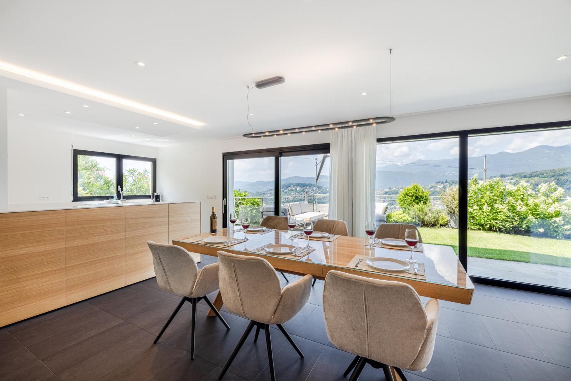 Villa Girandola With Private, Heated Pool Lugano Exterior foto